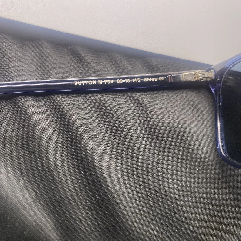 Warby Sunglasses FRAME ONLY Sutton M 754 53-18-145 Blue 810